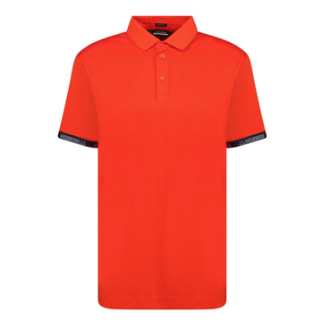 J.Lindeberg Guy Golf Polo Fiery Red