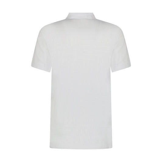 J.Lindeberg Peat Golf Polo White