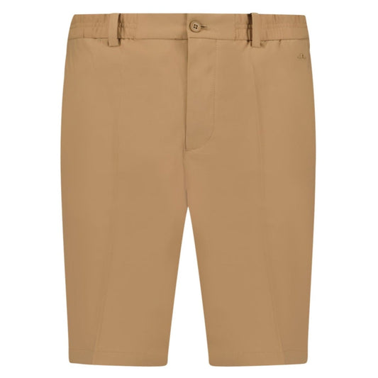 J.Lindeberg Stuart Stripe Golf Shorts  Tiger Brown