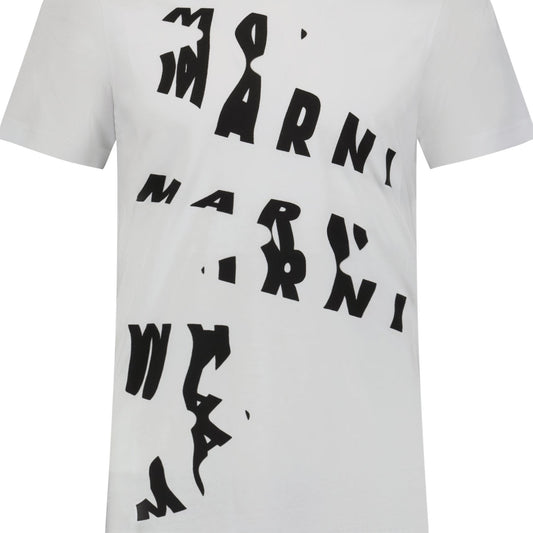 Marni Logo T-Shirt White