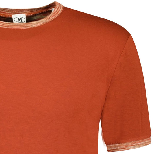 Missoni Contrast Collar T-Shirt Burnt Orange