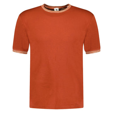 Missoni Contrast Collar T-Shirt Burnt Orange