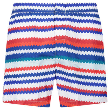 Missoni Zig Zag Swim Shorts Multi Red
