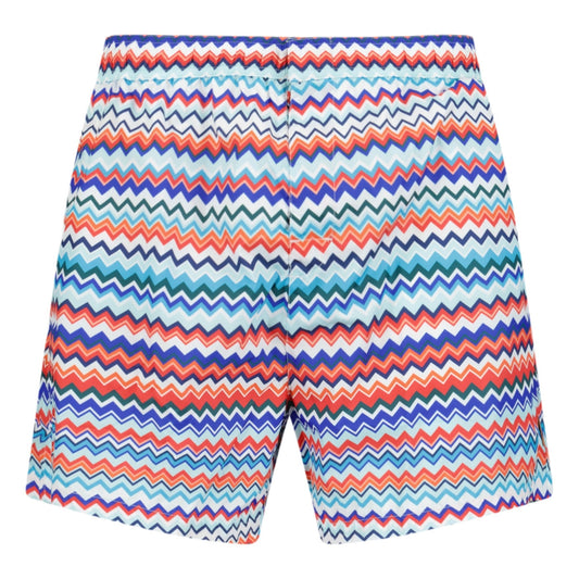 Missoni Zig Zag Swim Shorts Multi Colour