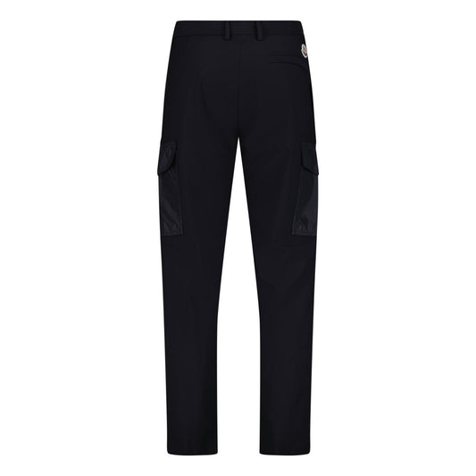 Moncler Belt Buckled Track Pants Black