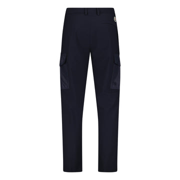 Moncler Belt Buckled Track Pants Navy