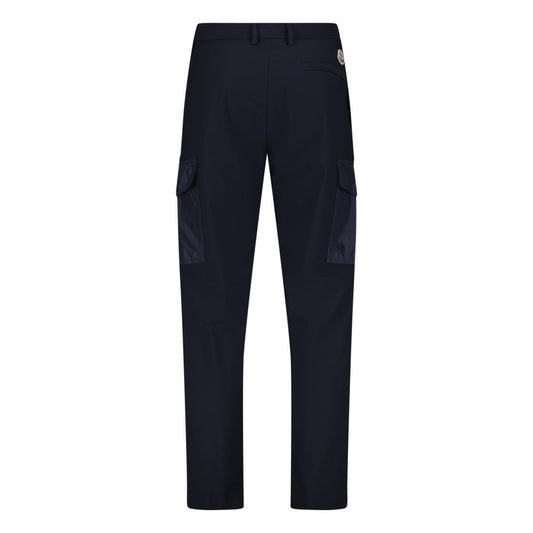 Moncler Belt Buckled Track Pants Navy
