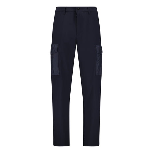Moncler Belt Buckled Track Pants Navy