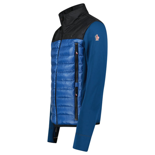 Moncler Grenoble Hybrid Ski Jacket in Blue/Black