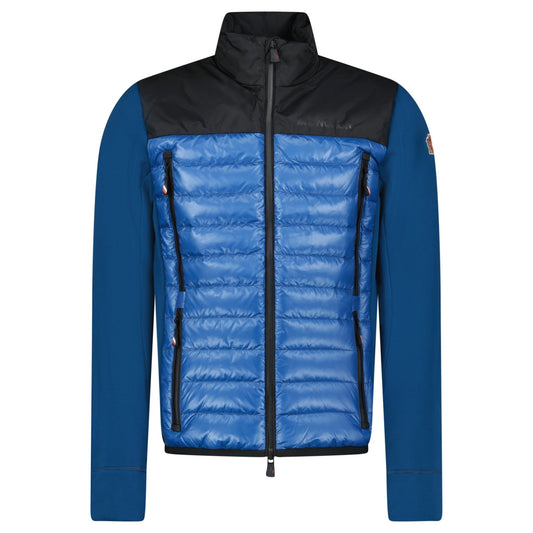 Moncler Grenoble Hybrid Ski Jacket in Blue/Black