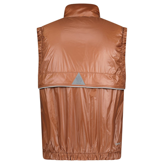 Moncler Grenoble 'Ollon' Fabric Gilet Brown