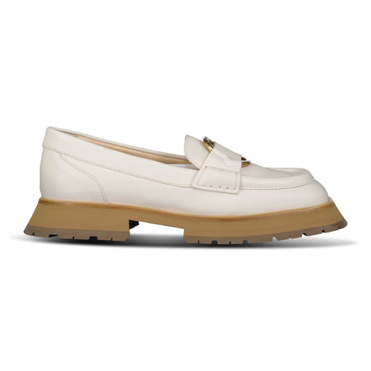 Moncler Bell Loafers White