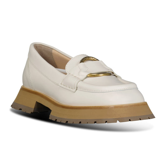 Moncler Bell Loafers White