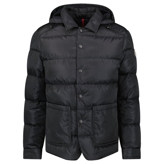 Moncler 'Ciareido' Detachable Hood Jacket Black