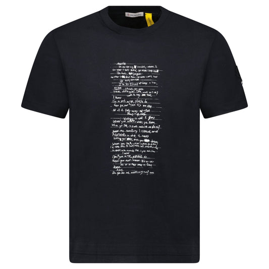 Moncler x Willow Smith Lyric T-Shirt in Black