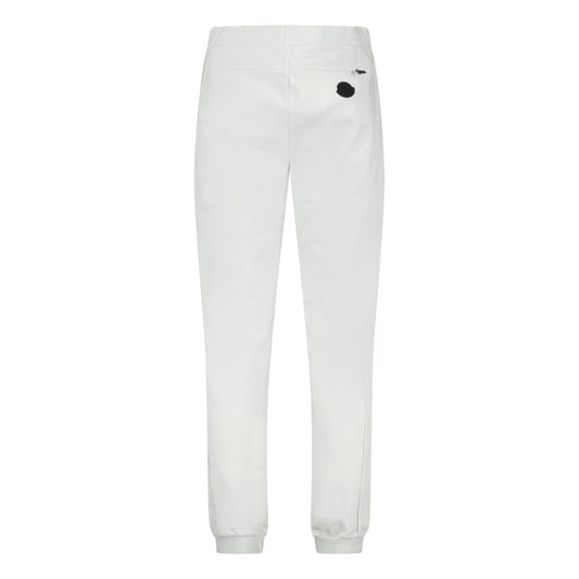 Moncler Side Reflective Writing Logo Sweatpants Grey