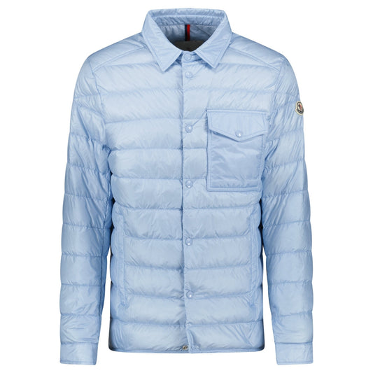Moncler Tenibres Down Shirt Jacket Sky Blue
