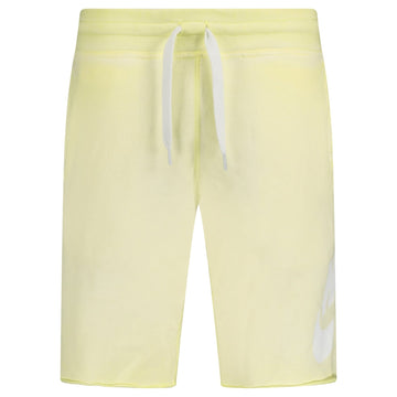 Nike Yellow Cotton Shorts