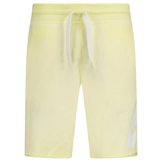 Nike Yellow Cotton Shorts