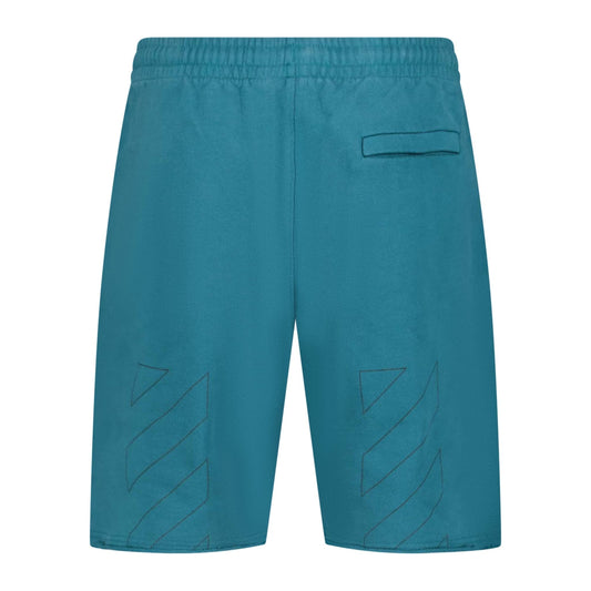 Off-White Bermuda Cotton Shorts