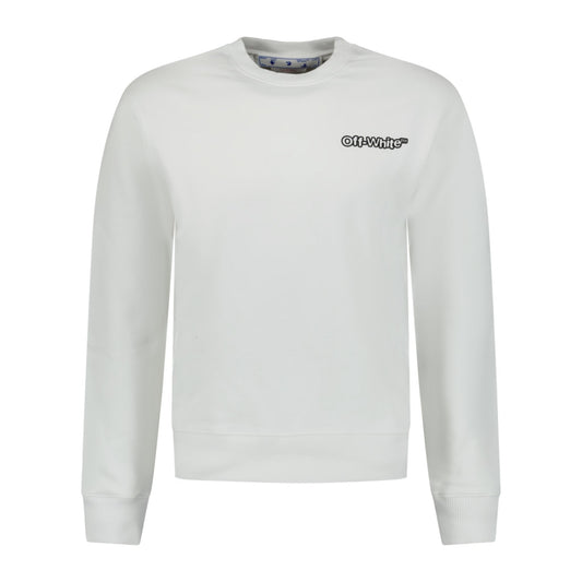 Off-White 'Blur' Sweatshirt White