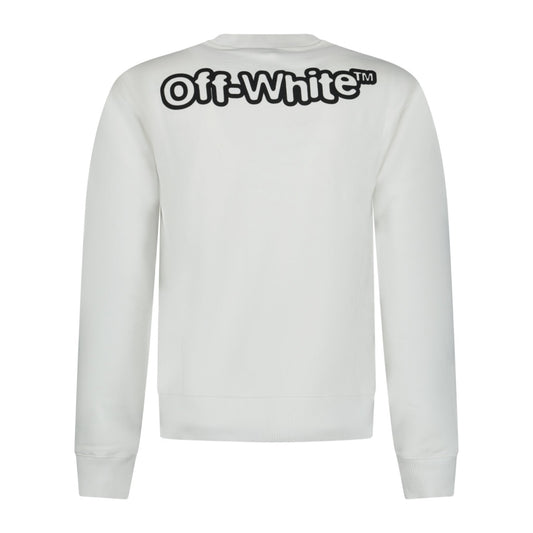 Off-White 'Blur' Sweatshirt White
