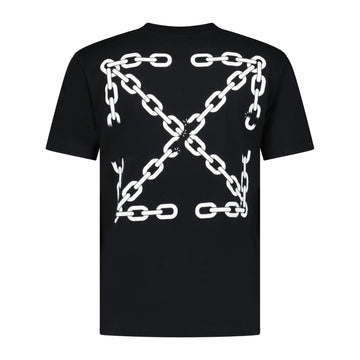Off-White Chain Logo T-Shirt Black