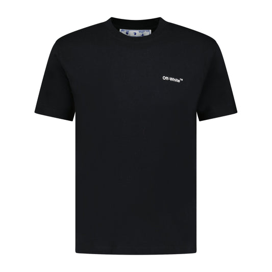 Off-White Chain Logo T-Shirt Black
