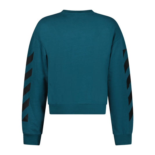 Off-White Crewneck Sweatshirt Bermuda