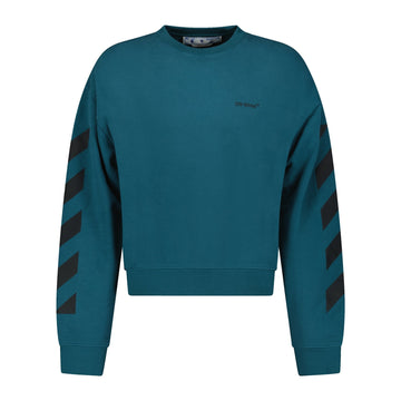 Off-White Crewneck Sweatshirt Bermuda