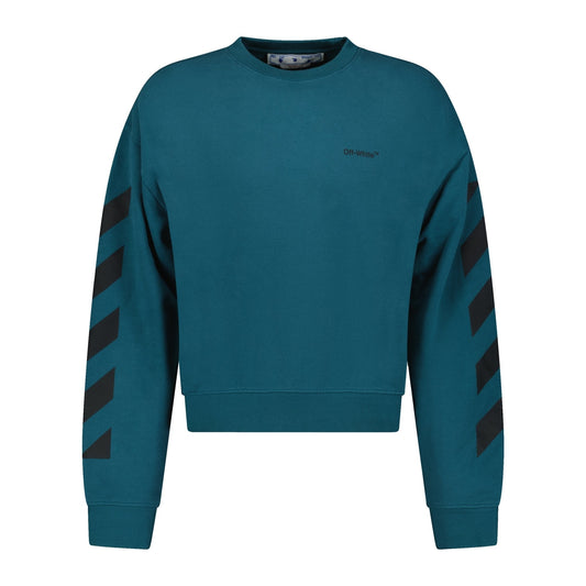 Off-White Crewneck Sweatshirt Bermuda