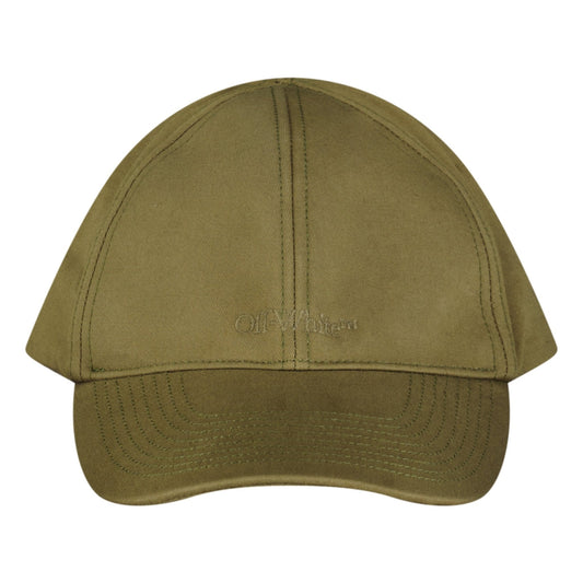Off-White Embroidery Logo Cap Khaki