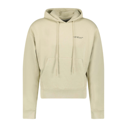 Off-White Hoodie Light Beige
