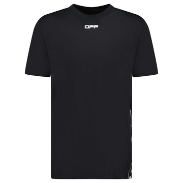 Off-White Logo Band Sport T-Shirt Black