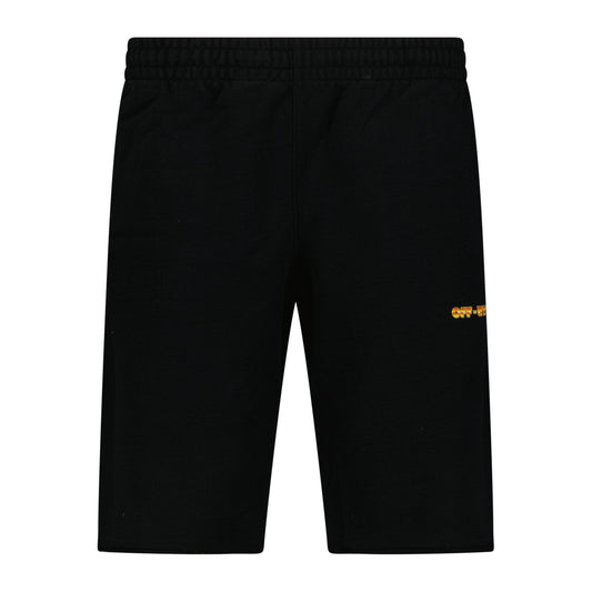 Off-White Gold Metal Arrow Shorts Black