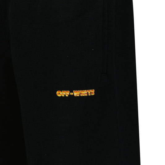 Off-White Gold Metal Arrow Shorts Black