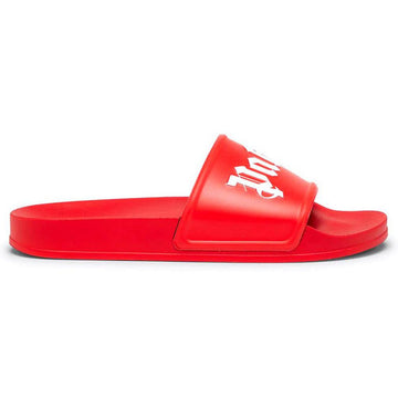 Palm Angels Logo Sliders Red