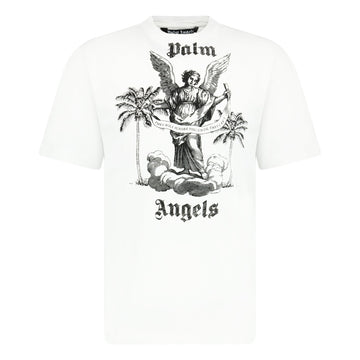 Palm Angels University T-Shirt White