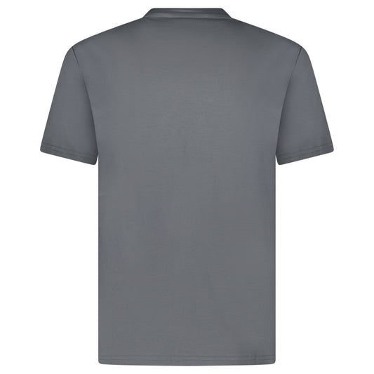 Plain Label Mercerized Cotton T-Shirt Dark Grey