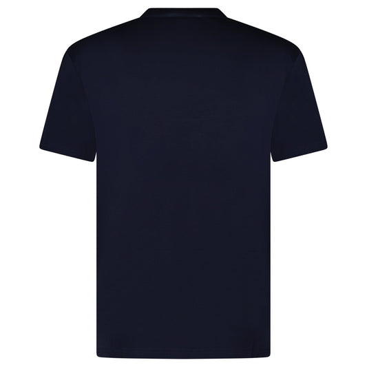 Plain Label Mercerized Cotton T-Shirt Navy