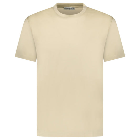 Plain Label Mercerized Cotton T-Shirt Yellow