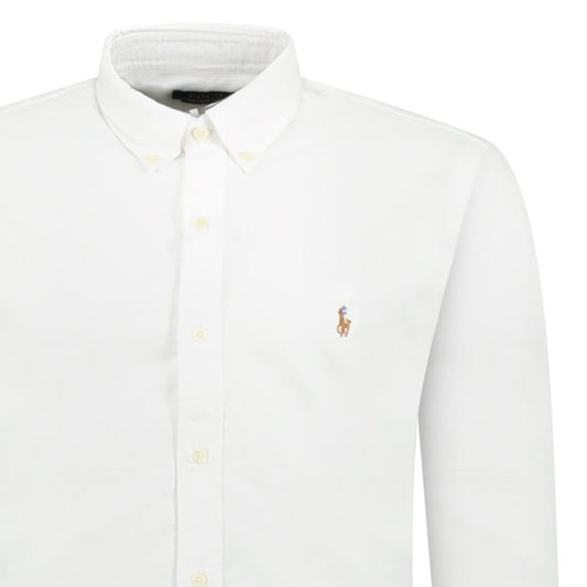 Polo Ralph Lauren Custom Fit Oxford Shirt White