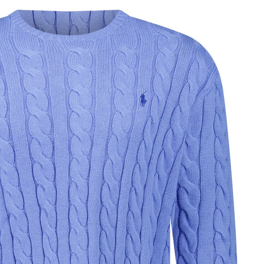Polo Ralph Lauren Cable Knit Sweater in Blue