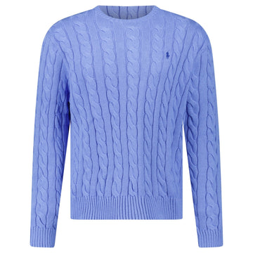 Polo Ralph Lauren Cable Knit Sweater in Blue