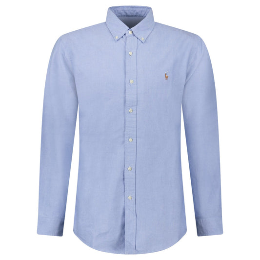 Polo Ralph Lauren Custom Fit Oxford Shirt in Blue