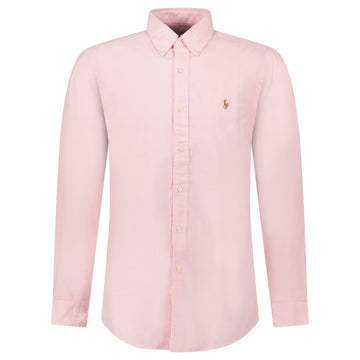 Polo Ralph Lauren Custom Fit Oxford Shirt in Pink