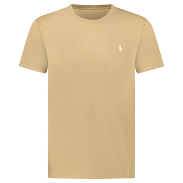 Polo Ralph Lauren Custom Slim Fit T-Shirt in Beige