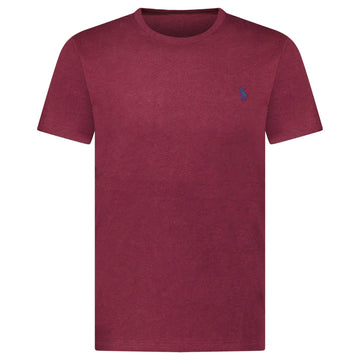 Polo Ralph Lauren Custom Slim Fit T-Shirt in Burgundy