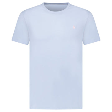 Polo Ralph Lauren Custom Slim Fit T-Shirt in Light Blue