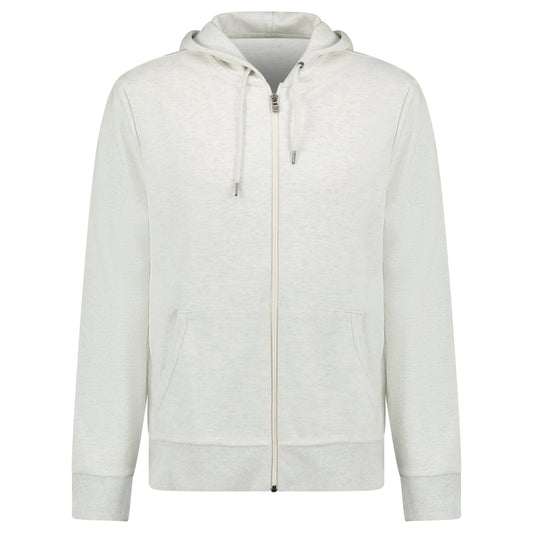 Polo Ralph Lauren Double Knit Full Zip Hoodie in Soho Heather